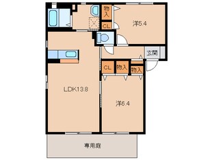 紀三井寺駅 徒歩18分 1階の物件間取画像